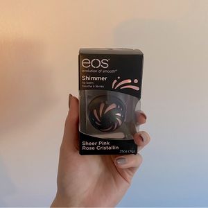 EOS shimmer lip balm